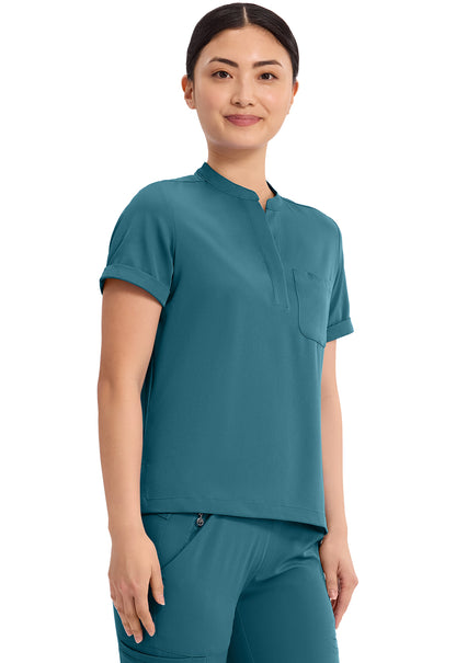 HH Works HH650 Women's Macy Scrub Top Fresh Blue