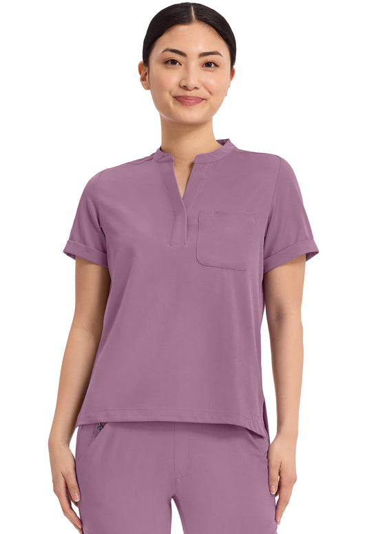 HH Works HH650 Women's Macy Scrub Top Meta Mauve