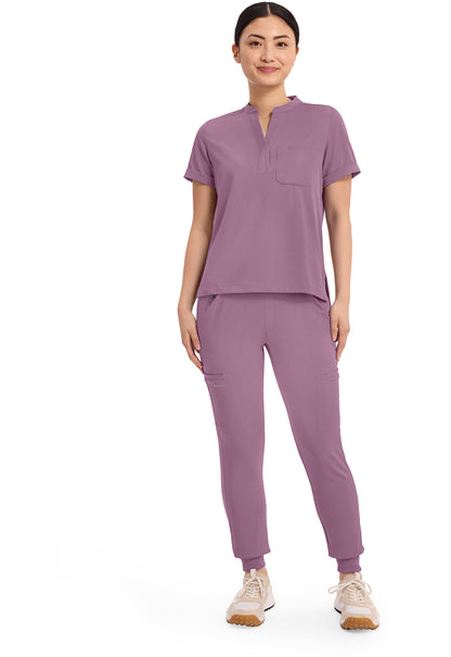 HH Works HH650 Women's Macy Scrub Top Meta Mauve