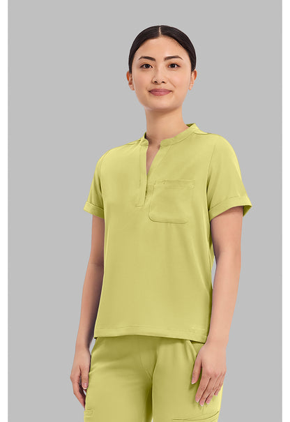 HH Works HH650 Women's Macy Scrub Top Retro Lime