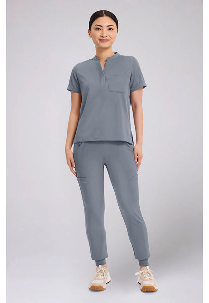 HH Works HH650 Women's Macy Scrub Top Trade Winds
