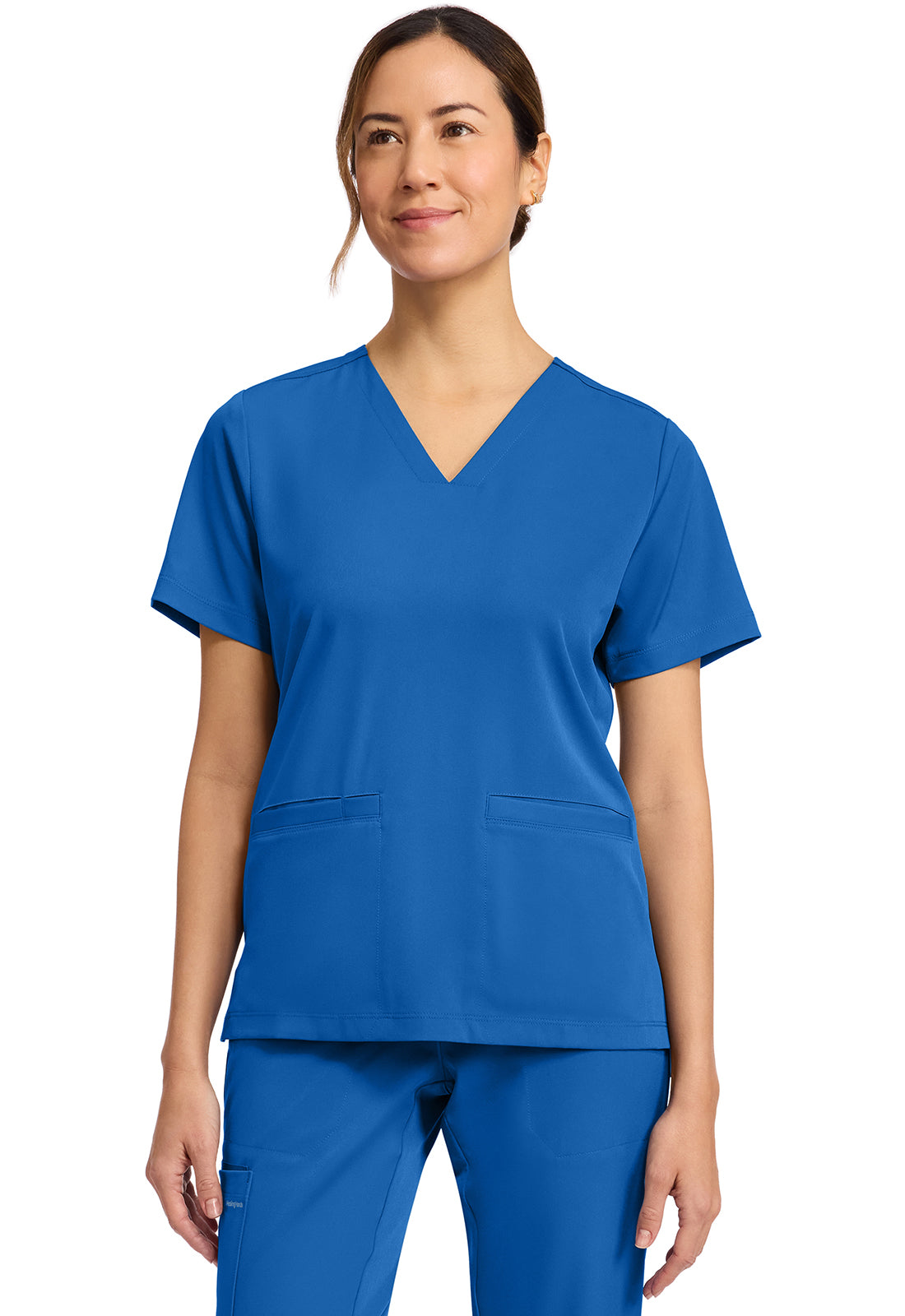 HH Works HH653 Women's 3-Pocket V-Neck Scrub Top Royal