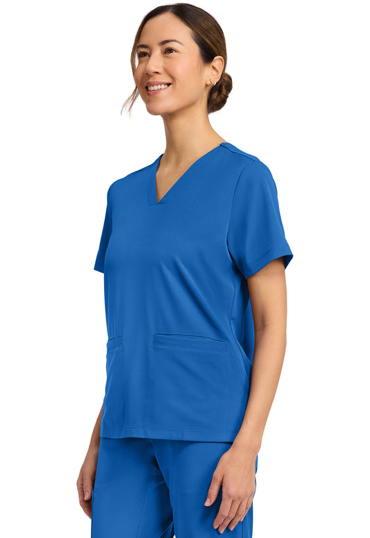 HH Works HH653 Women's 3-Pocket V-Neck Scrub Top Royal