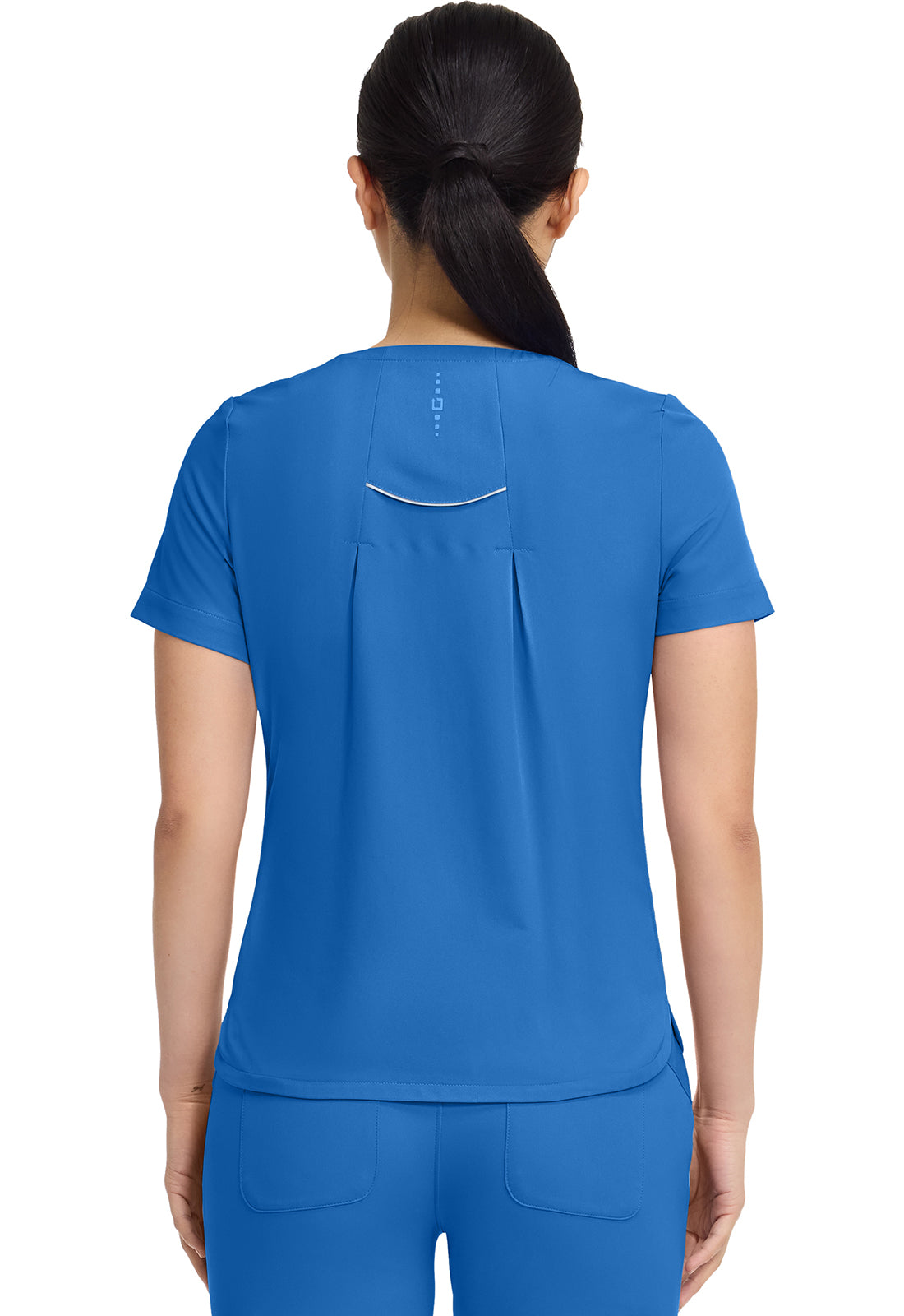 HH360 HH702 Women's Crew Neck Scrub Top Royal