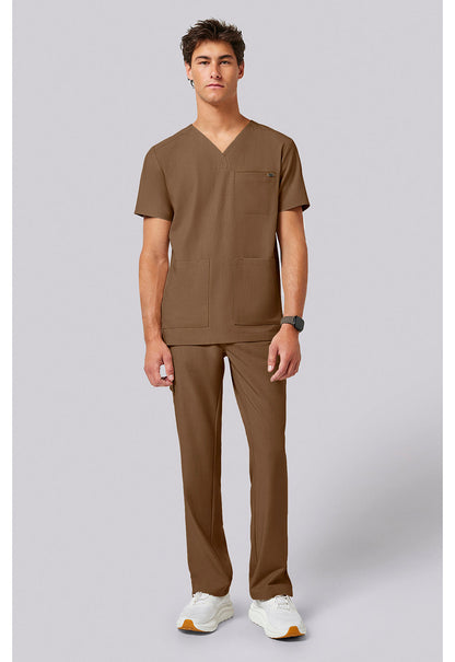Quest HH753 Men's V-Neck Scrub Top image 2