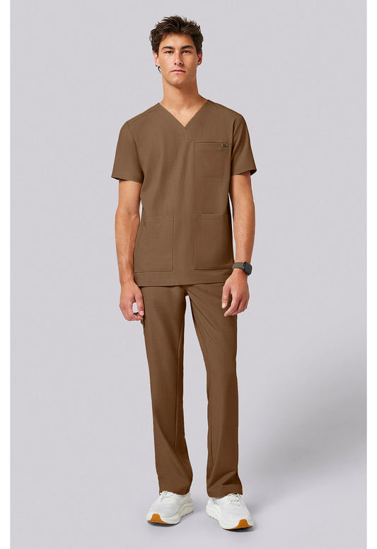 Quest HH753 Men's V-Neck Scrub Top image 2