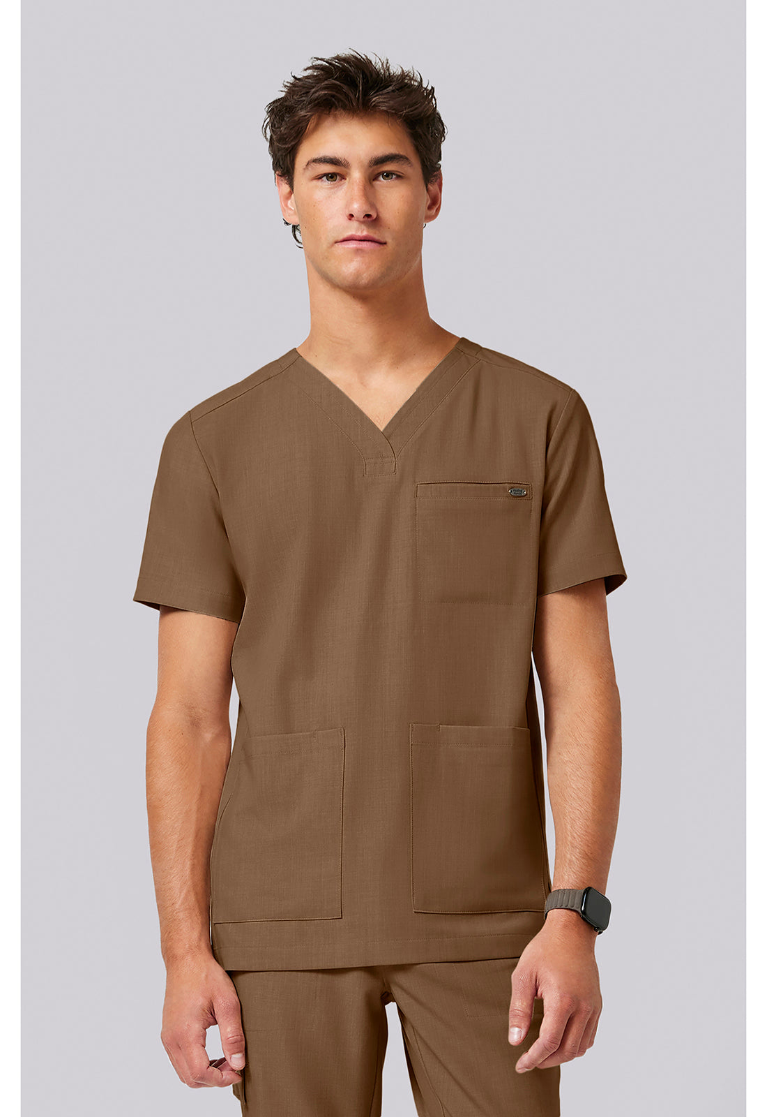 Quest HH753 Men's V-Neck Scrub Top image 1