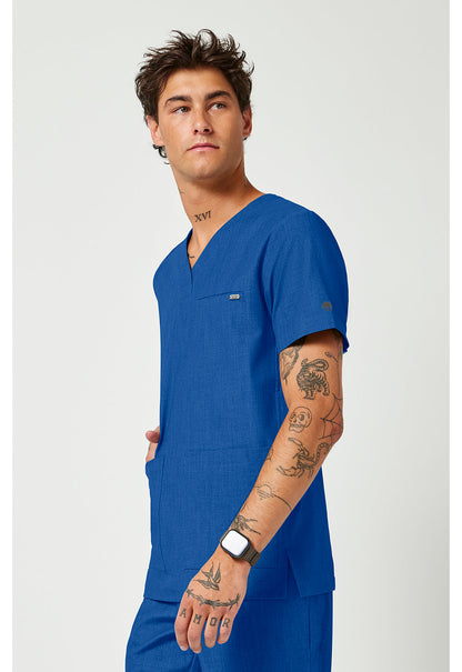 Quest HH753 Men's V-Neck Scrub Top image 3