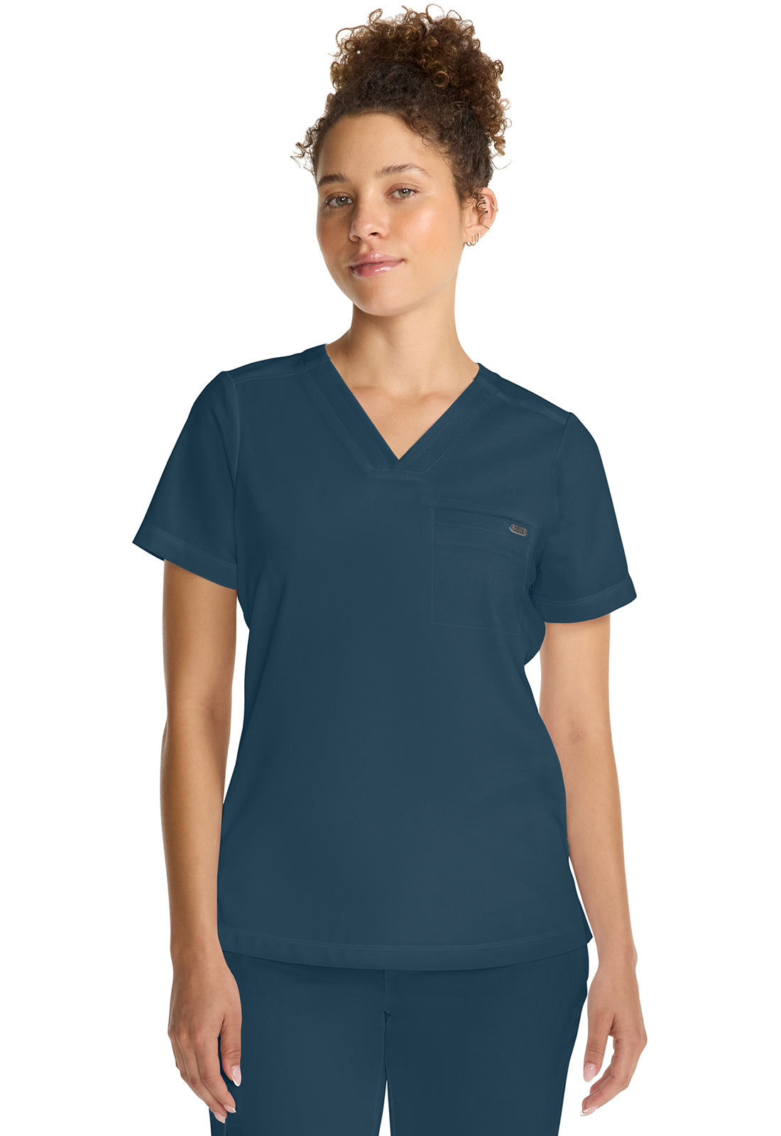 HH Quest HH755 Women's Tuck-in V-Neck Top Caribbean Image