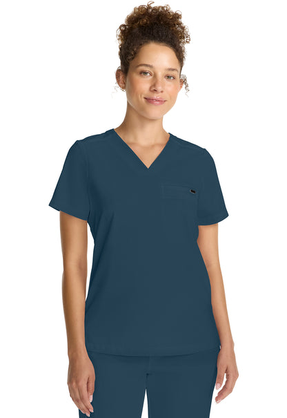 HH Quest HH755 Women's Tuck-in V-Neck Top Caribbean Image