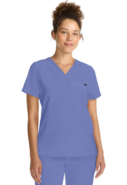 HH Quest HH755 Women's Tuck-in V-Neck Top Ceil Image