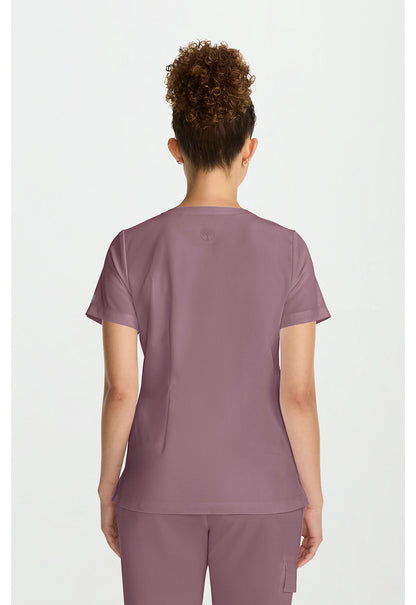 Quest HH755 Women's Tuck-in V-Neck Scrub Top image 3