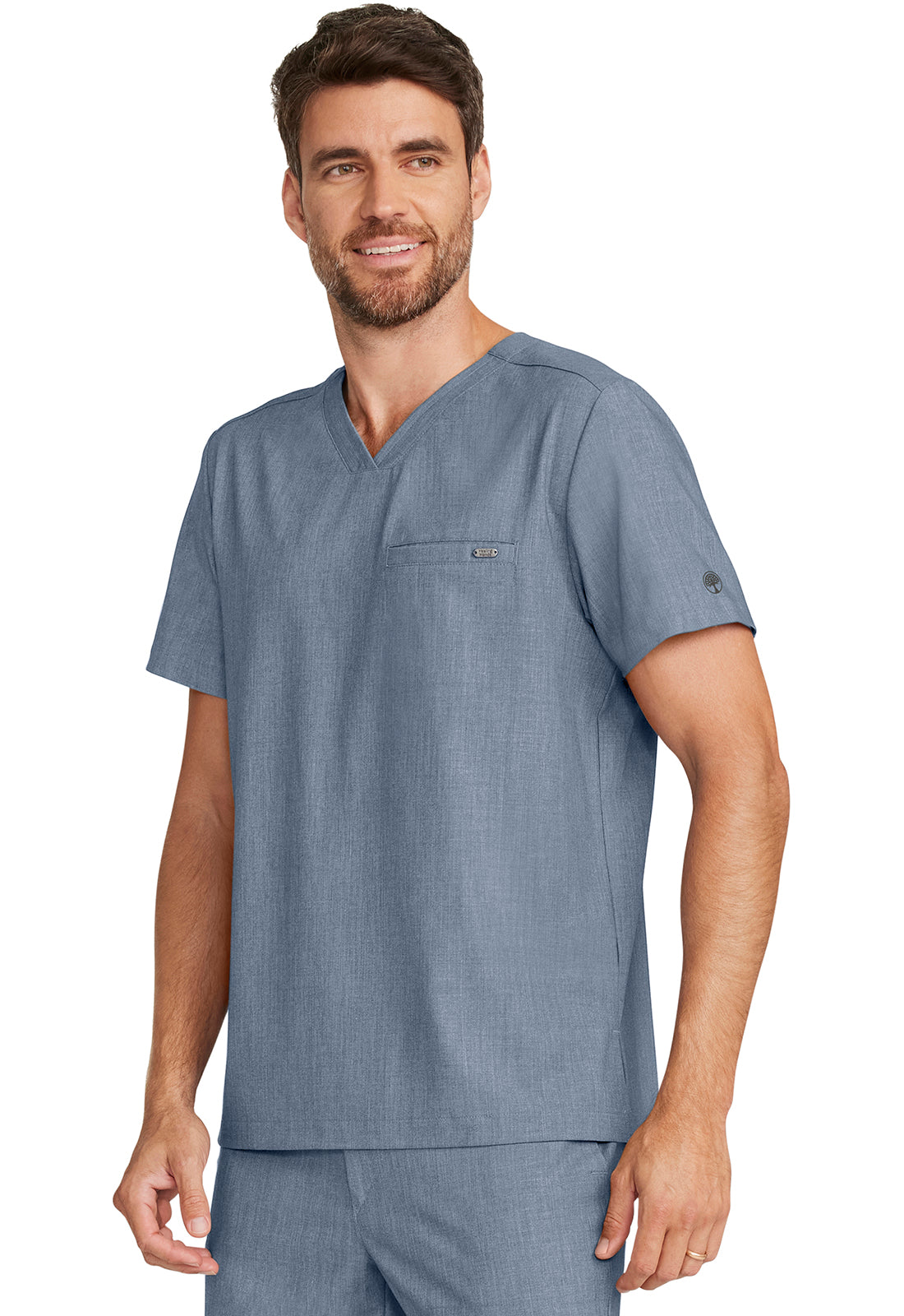 HH Quest HH758 Men's 1-Pocket V-Neck Top Twilight Blue Image