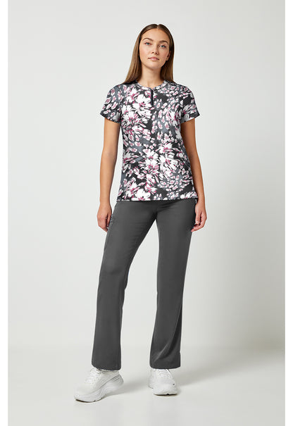 Prints HH911 Women's Ivy Scrub Top Floral Whimsy