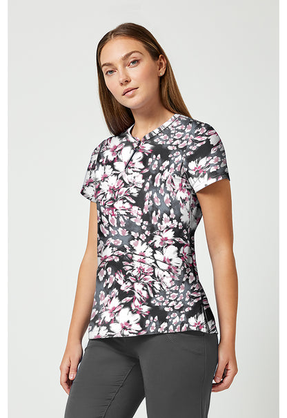 Prints HH911 Women's Ivy Scrub Top Floral Whimsy