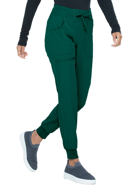 HeartSoul Break on Through HS030 Drawstring Jogger Hunter Green Model Image Front | Heartsoul