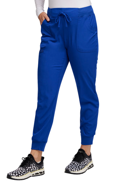 HeartSoul Break on Through HS030 Drawstring Jogger Galaxy Blue Model Image Front | Heartsoul