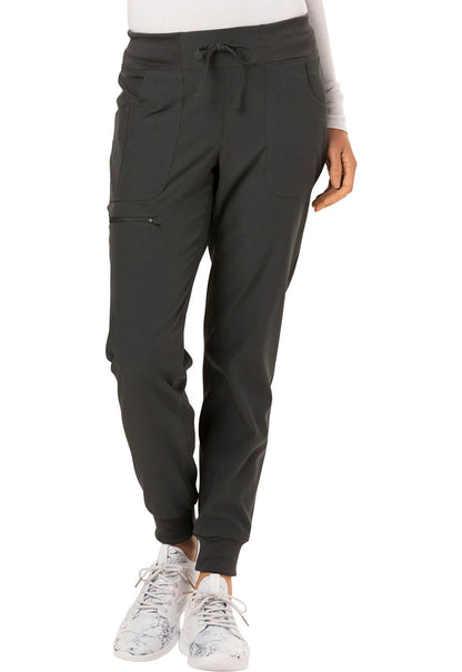 HeartSoul Break on Through HS030 Drawstring Jogger Pewter Model Image Front | Heartsoul