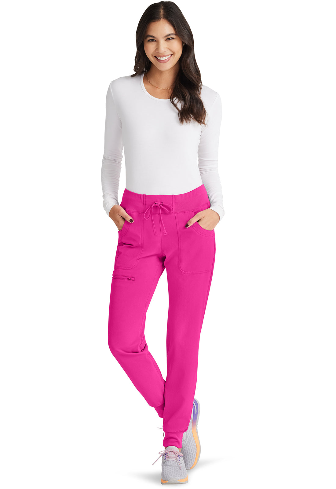 Break on Through HS030 Drawstring Jogger Flamingo