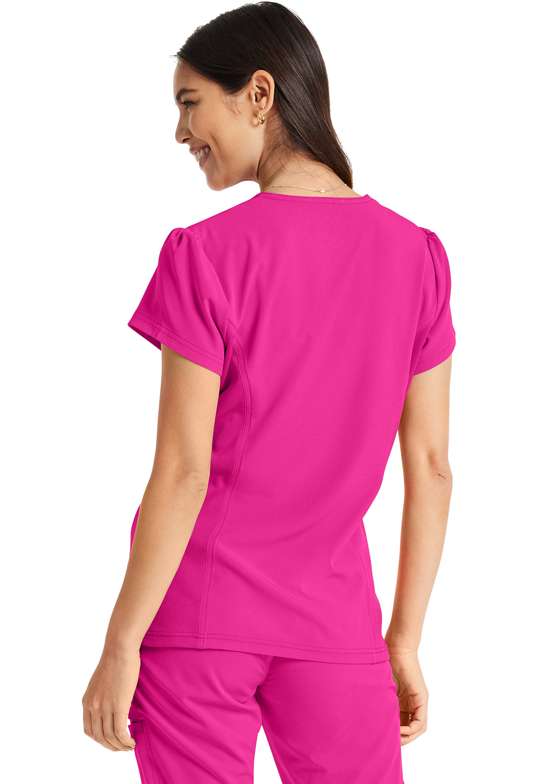 Break on Through HS647 V-Neck Top Flamingo