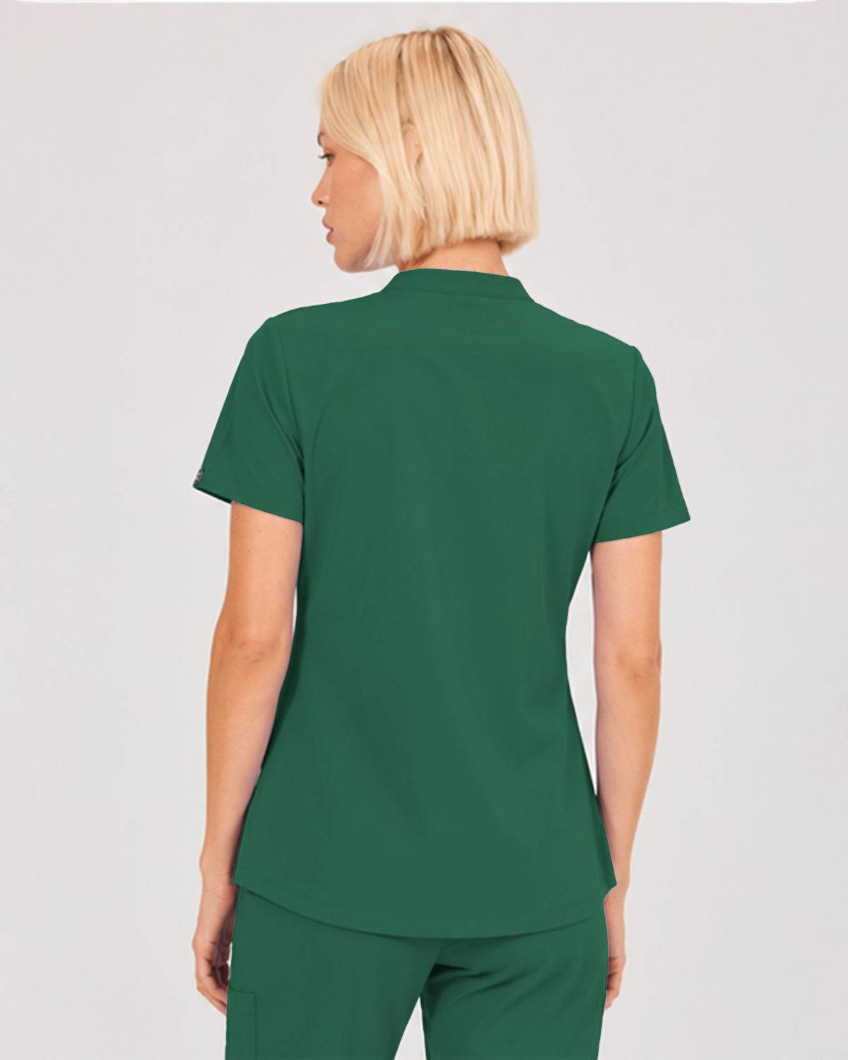 Foundry Women's 1055 Arden 2 Pocket Mandarin Top Hunter