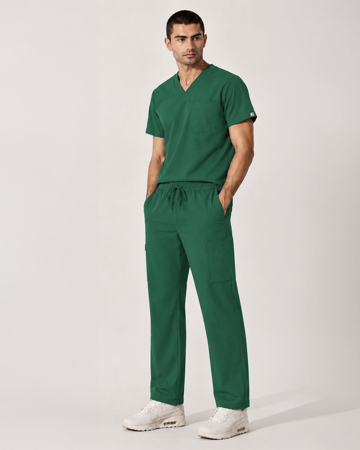 Foundry Men's 1505 Cobalt Men'S 1 Pocket V-Neck Top Hunter