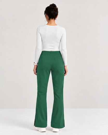Foundry Women's 2005 Jasmine 5 Pocket Mini Flare Cargo Pant Hunter