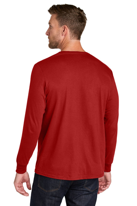 Jerzees Ultimate Unisex Ring Spun Long Sleeve T-Shirt IC46L True Red