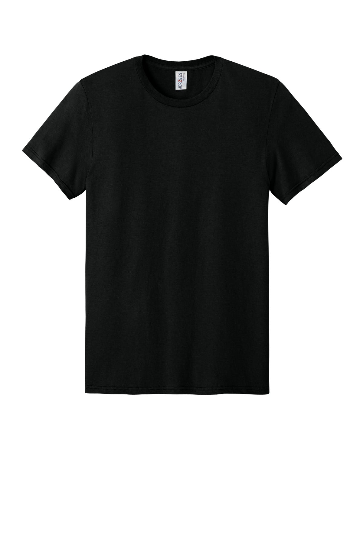 Jerzees Ultimate Unisex Ring Spun T-Shirt IC46M Black Ink