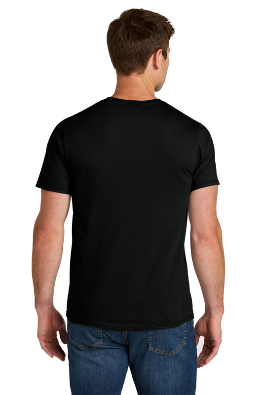 Jerzees Ultimate Unisex Ring Spun T-Shirt IC46M Black Ink