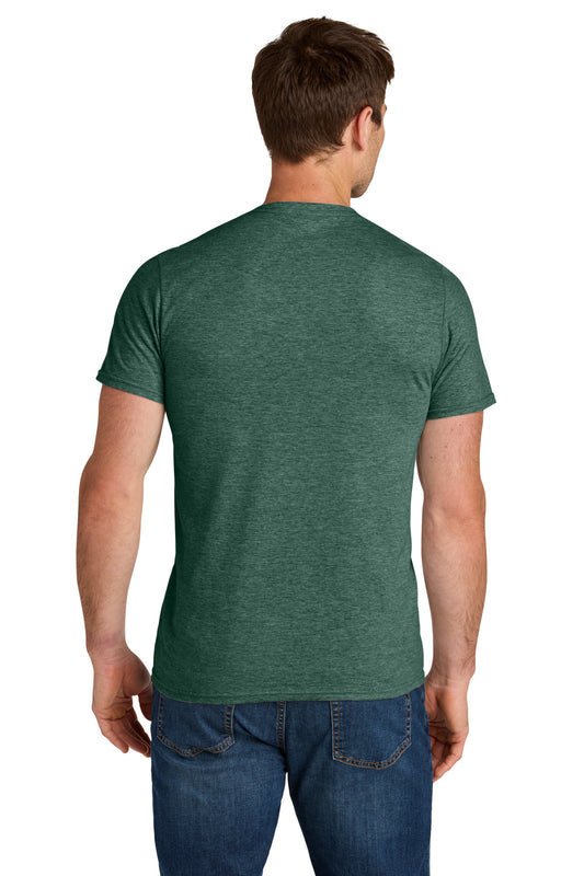 Jerzees Ultimate Unisex Ring Spun T-Shirt IC46M Forest Green Heather