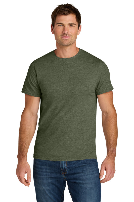 Jerzees Ultimate Unisex Ring Spun T-Shirt IC46M Military Green Heather