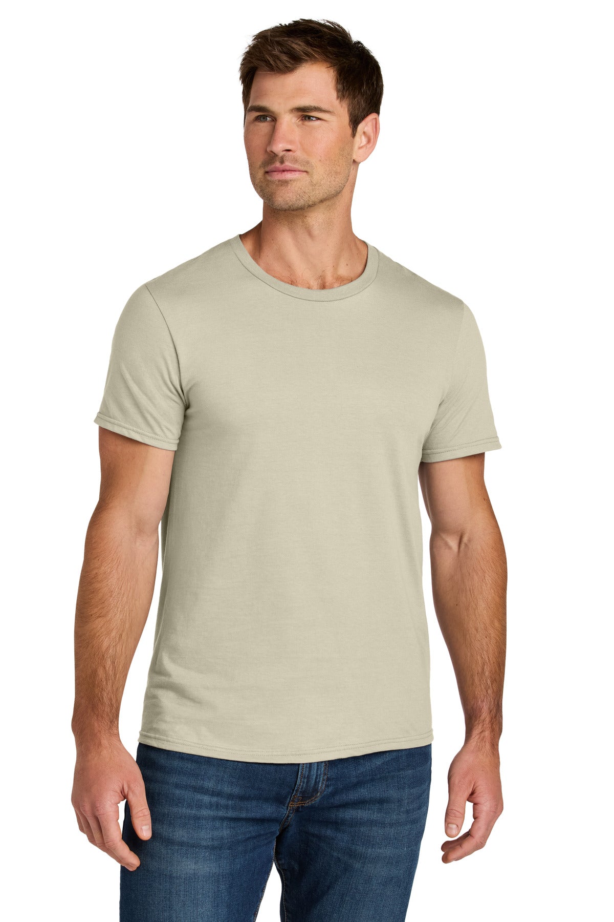 Jerzees Ultimate Unisex Ring Spun T-Shirt IC46M Putty