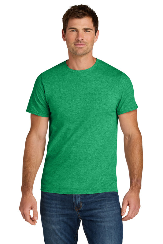 Jerzees Ultimate Unisex Ring Spun T-Shirt IC46M Retro Heather Green