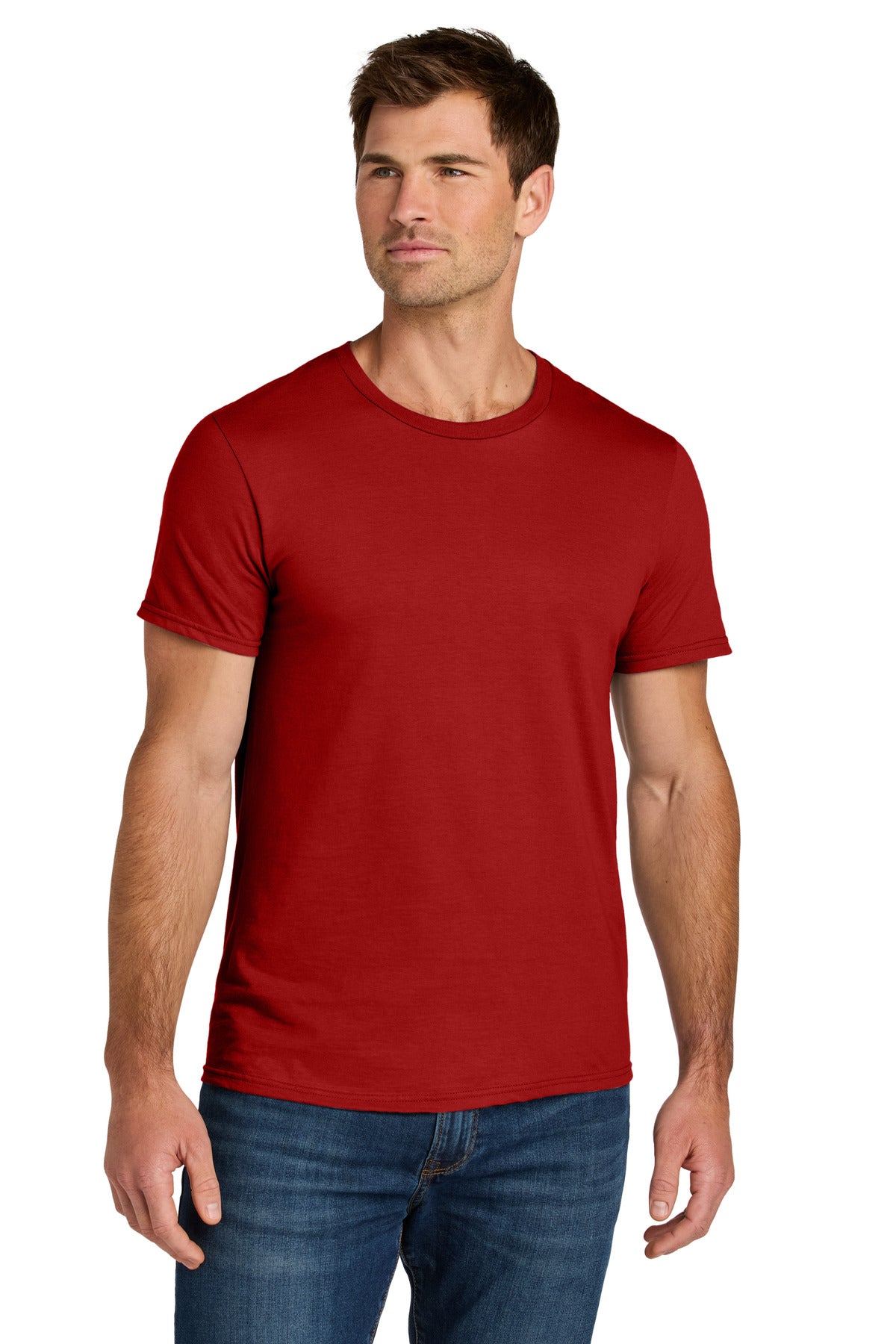 Jerzees Ultimate Unisex Ring Spun T-Shirt IC46M True Red