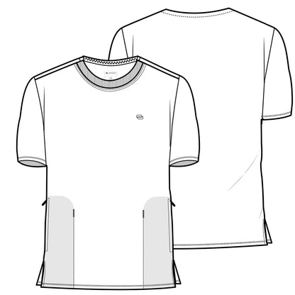 Pursuit IN00020 Men's Crew Neck Scrub Top Royal