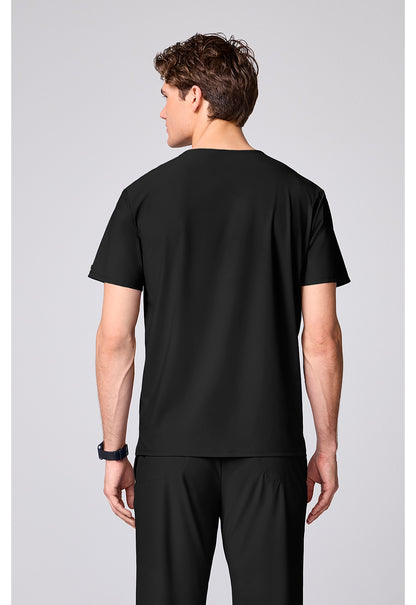 Pursuit IN00020 Men's Crew Neck Scrub Top Black