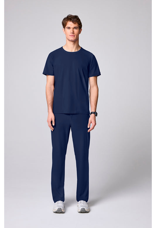 Pursuit IN00020 Men's Crew Neck Scrub Top Navy