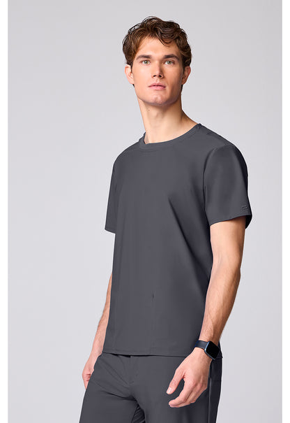 Pursuit IN00020 Men's Crew Neck Scrub Top Pewter