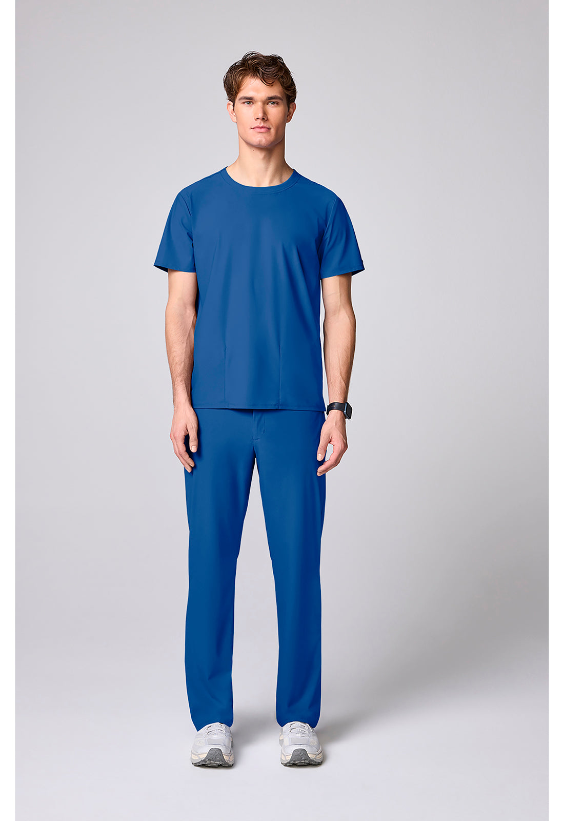 Pursuit IN00020 Men's Crew Neck Scrub Top Royal
