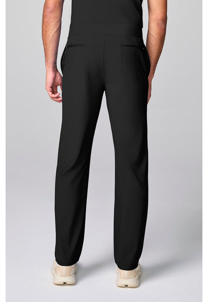 Pursuit IN00021 Men's Straight Leg Scrub Pants Black