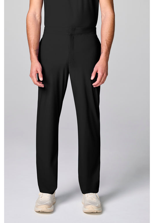 Pursuit IN00021 Men's Pull On Scrub Pants Black
