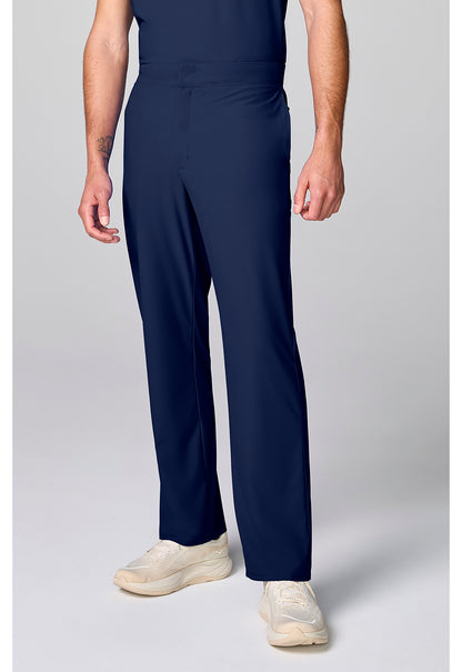 Pursuit IN00021 Men's Straight Leg Scrub Pants Navy