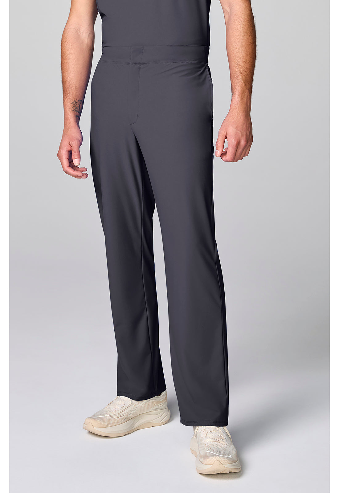 Pursuit IN00021 Men's Straight Leg Scrub Pants Pewter