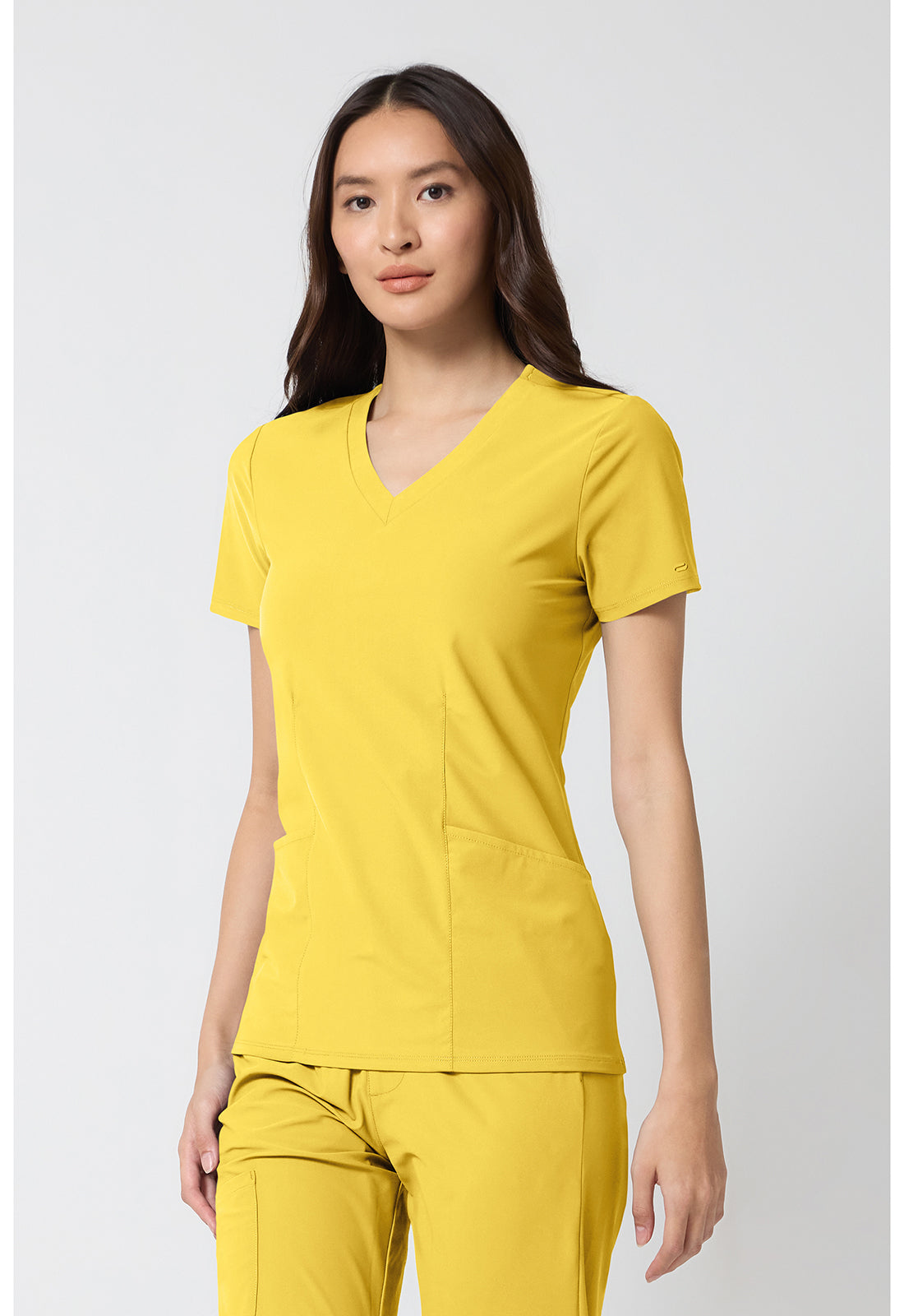 Pursuit IN00033 Women's V-Neck Top Butterscotch