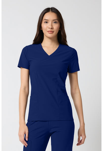 Pursuit IN00033 Women's V-Neck Top Navy