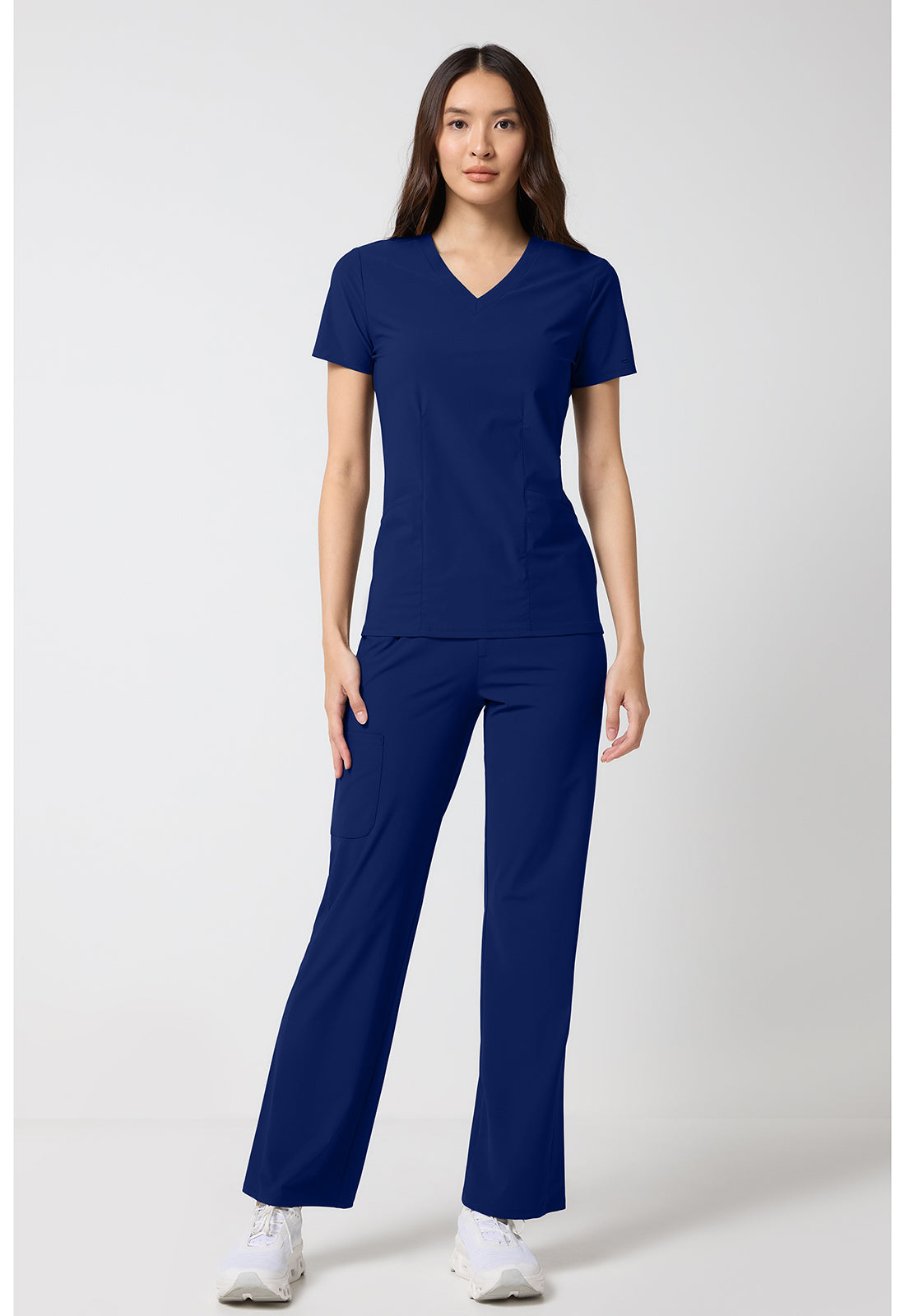 Pursuit IN00033 Women's V-Neck Top Navy