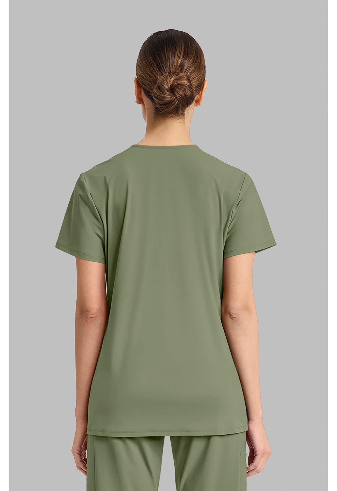 Pursuit IN00033 Women's V-Neck Scrub Top Olive