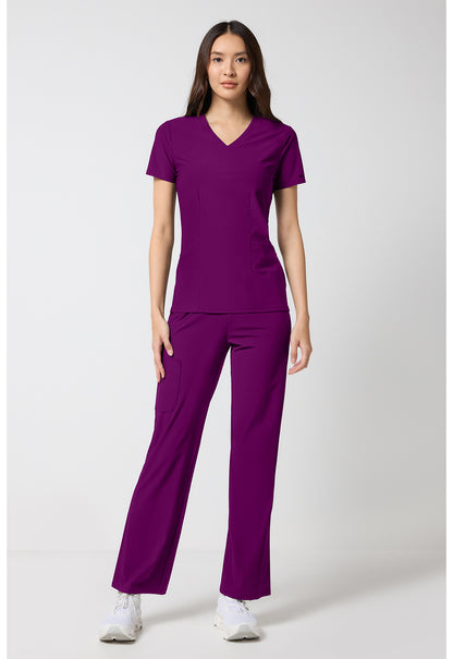 Pursuit IN00033 Women's V-Neck Top Wine