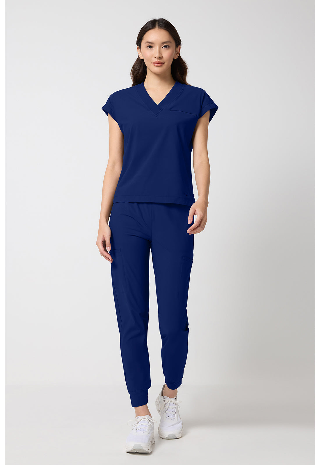 Pursuit IN00034 Women's Dolman V-Neck Top Navy